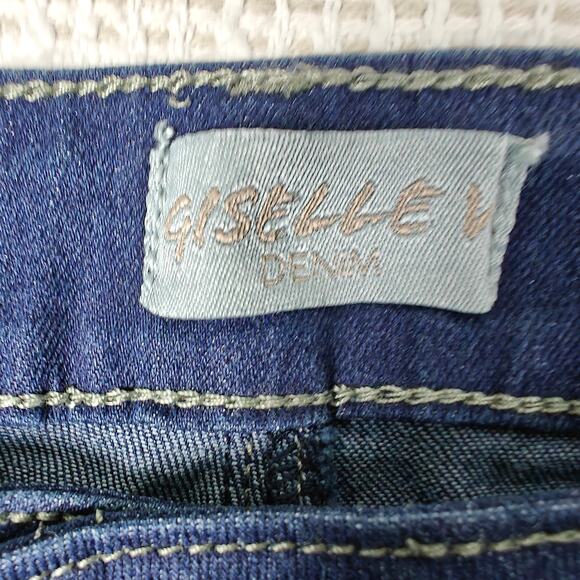 Giselle V High Rise Dark Blue Skinny Jeans Size 13 New With Tags - Picture 6 of 8